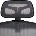 MingYi.office New Headrest for Herman Miller Classic and Remastered Aeron Office Chair Black/Graphite Headrest Only - Chair Not Included (for Remastered Aeron)
