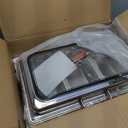 Electric Chafing Dishes Buffet Set: Stainless Steel Chaffing Server Chafer with Temperature Control (Half Size)