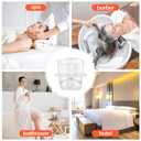 TASALON White Hot Towel Steamer for Facials, 5-Min Quick Heating Towel Warmer Machine, Portable Spa Salon Equipment with Aromatherapy for Massage