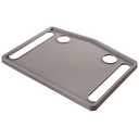 DMI Walker Tray With Cup Holders, Walker Tray For Folding Walkers, Gray (1 Count (Pack of 1))