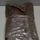 Hiasan Privacy Room Divider Patio Sliding Door Curtain Extra Wide Blackout Thermal Insulated Curtains with Back Tab & Rod Pocket for Bedroom Partition Living Room (120 x 96 Inches, Brown)