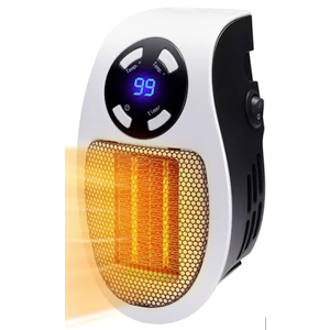 Office Portable Heater, HD LED Display EasytoUse Portable Heater with Remote Control for Bedroom