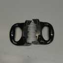 Replacement Pot Side Handle, 2pcs Plastic Pressure Short Pan Side Handles Ears for Sauce Pot Cooker Suitable for 2 or 1 Hole Type Black