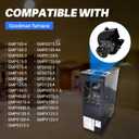 A157/A182 Furnace Draft Inducer Blower Fan Motor Fit for Jakel J238-112-11128/J238-112-11258 Goodman B1859005/B1859005S, 60HZ 1.7A 115V 2000RPM