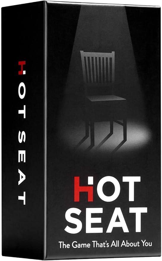 Hot Seat Card Game The Party Game That's All About You, for Tween, Teen and Families