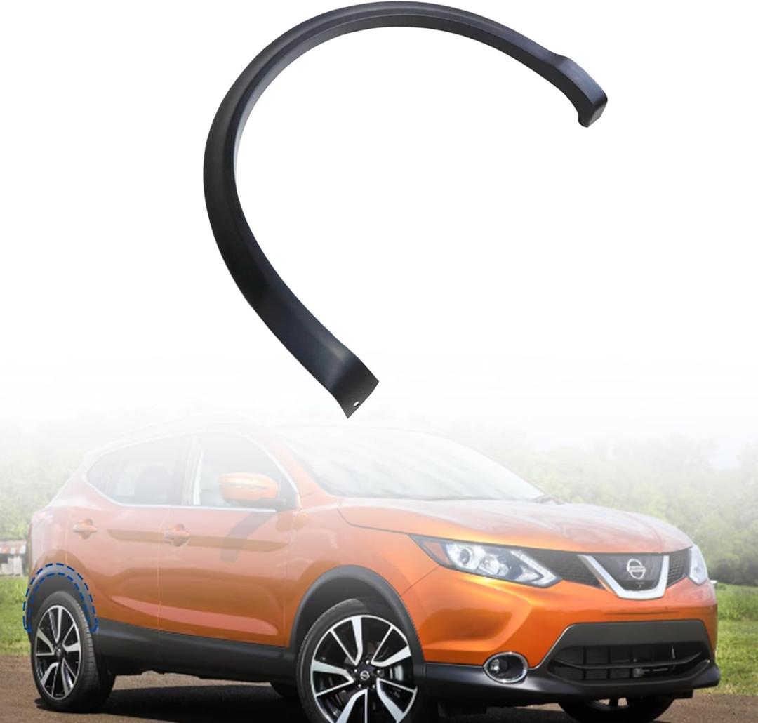XQSMWF Black Rear Wheel Opening Molding Trim Side Passenger 93828-6MA0A Compatible with Nissan Rogue Sport 2017-2021 XQSMWF Black Rear Wheel Opening Molding Trim Side Passenger 93828-6MA0A Compatible with Nissan Rogue Sport 2017-2021
