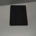 iMieet iPad 9.7 Case (2018/2017 Model, 6th/5th Generation), Smart Cover with Pencil Holder and Soft Baby Skin Silicone Back and Full Body Protection, Auto Wake/Sleep Cover (Black)