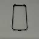 New Aluminum Frame Metal Bumper Frame Slim Hard Case Cover for iPhone17Pro, Metal Frame with Soft Inner Bumper, Raised Edge Protection (Silver, for iPhone17Pro)