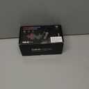 Gaming Microphone with Noise Cancellation & Mute Button, USB Condenser Mic for Streaming/Recording, Ultra-Compact Design, Compatible with PC/Mac/PS4/PS5, Podcast/YouTube/Twitch/Discord (Black)