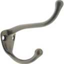 idh by St. Simons 17020-005 Premium Quality Solid Brass Coat & Hat Hook, Antique Brass