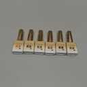 CANNI 6 Colors 9 Ml Jelly Brown Gel Nail Polish Set- Jelly Neutral Transparent Dark Red Orange Colors Sheer Kit, Soak Off LED Nail Gel Manicure DIY at Home Salon Gifts