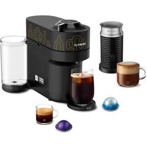 Nespresso Vertuo Pop+ Coffee and Espresso Maker by De'Longhi, Samra Origins by The Weeknd Vertuo Buna Yellow Aeroccino3 milk frother