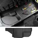 Second Row Under Seat Storage Mats Compatible with 2024 2025 Toyota Tacoma Under Seat Organizer Mats for 2024 Tacoma Accessories (2024-2025,Toyota Tacoma)
