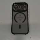 DEERLAMN Strong Magnetic Case for iPhone 17 Pro 6.3-Inch,[Compatible with Magsafe][Military Grade Drop Protection] Translucent Matte Shockproof Protective Phone Cover-Frosted Black