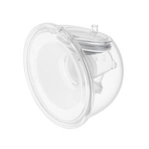 Momcozy Original S9 Pro/S12 Pro Replacement Accessories, Only Compatible with Momcozy S9 Pro/S12 Pro Breast Pump NOT for S9/S12 (Single-Sealed Full Set Collector Cup with 24mm Flange,180ml, 1 Pack) (SL Overall, Transparent)