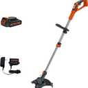 BLACK+DECKER 40V MAX* 13 in. 2in1 Cordless String Trimmer/Edger with POWERCOMMAND Kit (LST136)