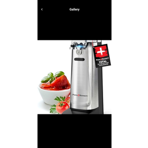 POHL SCHMITT Electric Can Opener with Knife Sharpener and Bottle Opener