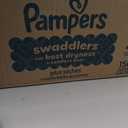Pampers Swaddlers Diapers, Size 4 (15-34 lbs), 150 Count, Absorbent, Keeps Baby Dry and Comfortable, Skin Safe Disposable Baby Diaper 