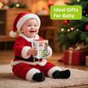 2 x Dinosaur Busy Cube, Sensory Toys for Toddlers 1-3, Activity Cube Baby Travel Toy for Infant Baby 9-12-18 Months, First 1st Birthday Gifts for Boys Girls