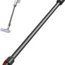 Quick Release Wand Extension Tube for Dyson V15 V11 V10 V8 V7 Models, Extension Vacuum Replacement Parts, Wand Tube replacement for dyson cordless vacuum parts, 28.93 in (Iron)