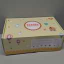 BABESIDE Lifelike Reborn Baby Dolls with Bassinet, 17 Inch Soft Body Realistic Newborn Real Life Girl Baby Dolls Soft Vinyl and Cloth Body with Basket & Feeding Kit Gift Box for Kids Age 3+