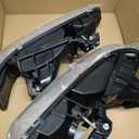 LED DRL Headlight Assembly Fits 1999-2002 Chevy Silverado 1500 2500