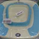 Electric Sitz Bath, Sitz Bath for Hemorrhoids, Sitz Bath for Toilet Seat, Sitz Bath for Postpartum Care, Sits Bath for Women Men Adults, Sitz Bath Soak Salts Basin, Hip Bath Bowl, Foldable, Blue