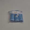 100 Count Self-Cleaning Cat Litter Box Liners Compatible with Petsafe for Clumping & for Smartspin Box, Drawstring Heavy Duty Kitty Litter Receptacles Bags Replacement Trash Bag -23" x 12" (Blue)