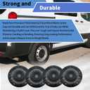 4Pcs Wheel Hub Center Cap Cover 16'' Wheel Center Caps Compatible with 2015-2026 Ford Transit 150/250/350/350 HD, Replace # CK4Z-1130-C, CK4Z1130C, BK21-1130-CA, BK211130CA