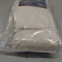 PrinceDeco 4 Pack Thick Velvet Stretch Armrest Covers for Chairs and Sofas - Non Slip, Ivory