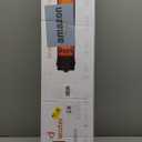 Outdoor Electric Patio Heater, 34-inch 1500W Infrared Tower Heater with Instant Heating, Tip-Over & Overheat Protection, IPX5 Waterproof Space Heater for Patio Garage Workshop Indoor & Outdoor Use (Standard)