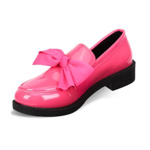 Loafers for Women with Bow, Casual Patent Leather Flat Shoes | Casual Slip-On Patent Leather Flat Shoes that are Comfortable for Walking, Driving, Dressy, and Other Daily Wear 39