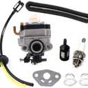 HURI Carburetor Air Filter for Cub Cadet CC4165 CC4175 ST4125 ST4175 CC4105 CC4125 MTD Yard Man Trimmer MP475 YM4520 YM4570