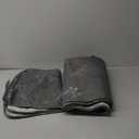 Drucon Grey Quilt Queen Size 3 Pieces Branch Botanical Quilt Reversible Microfiber Bedspreads with Floral Pattern Lightweight Bedding Set with 2 Pillow Cases