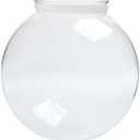 Permo Lighting Fixture Replacement 5.9" Round Globe Clear Glass Shade