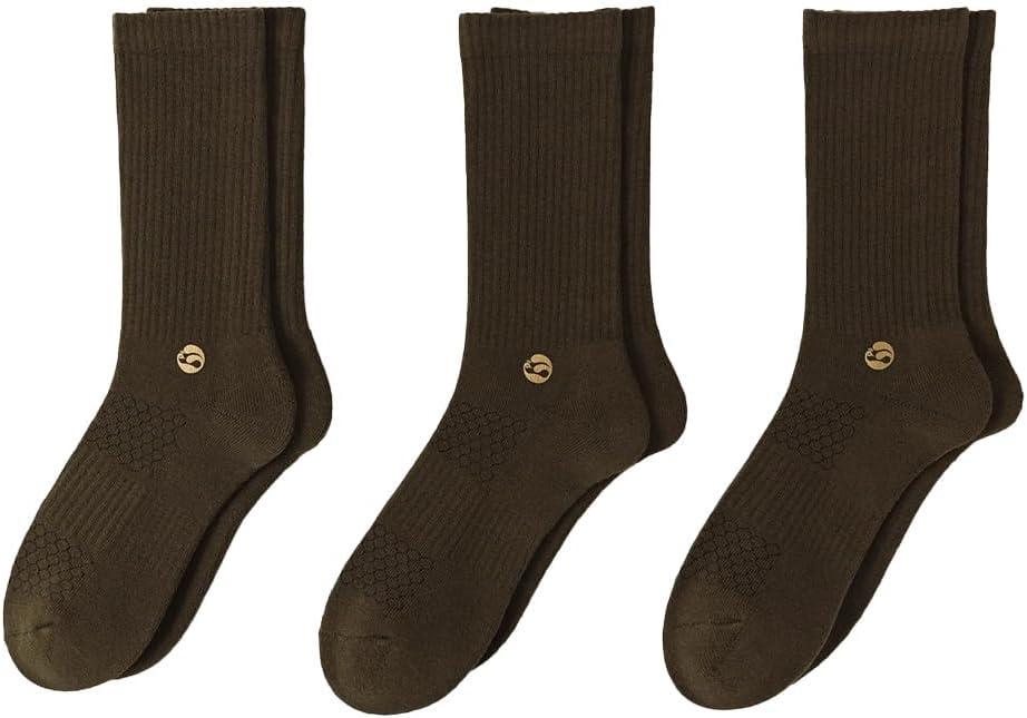 Honeycomb Style Man Socks 3 Pairs Set