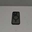 TOCOL for iPhone 16 Pro Case, Full Camera Protection, Compatible with Magsafe, Drop Protection, Translucent Magnetic Matte Phone Case for iPhone 16 Pro 6.3 inch (Black)