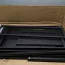 55-75 Gallon Fish Tank Stand: Heavy Duty Aquarium Stand with Power Outlets and Cabinet for Fish Tank Accessories Storage - Metal Frame, 1200LBS Capacity, Suitable for Fish & Reptile Terrariums