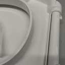KOHLER 25876-0 Hyten 3" Height, Elevated Soft Close Round Toilet Seat, Contoured Seat with Grip-Tight Bumpers, Quick-Attach Hardware, White