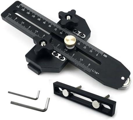 Thin Rip Jig Table Saw Jig Guide for Making Repetitive Narrow Thin Strip Cuts,Fast Thin Ripping Guide for Table Saw Band Saw Router Table Fits for 3/8" x 3/4" T Slot