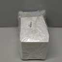 50 Pack Paper Charcuterie Boxes with Clear Secure Lids, 5 inches white Square Disposable Food Containers Bakery Boxes for Sandwich, Slice Cake, Cookies, Hot Cocoa Bombs, Strawberries