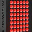 LED Red Light Therapy for Body Infrared Red Light Therapy Red Light Panel Red Light Therapy Device Red Light Therapy for Face (Black)