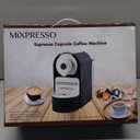 Mixpresso White Espresso Machine for Nespresso Compatible Capsule, Single Serve Coffee Maker Programmable for Espresso Pods, Premium Italian 19 Bar High Pressure Pump 27oz, 1400w Capsule Coffee Maker