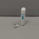 Rolyan Mini Massager with Battery, Handheld Compact Massager with Interchangeable Heads Reduces Scar Visibility, Quiet Vibration, Ergonomic Grip, Portable for On-the-Go Use, Battery Operated