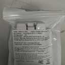 Flat USB Wall Charger, 10W USB Charger Block, Retractable USB Power Adapter Charging Block AC Power Adapter Compatible with iPhone, iPad, Samsung, Tablet, Kindle-White-1PCS (10W-5V 2A)