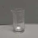 Ackers 4 oz Glass Measuring Cup Shot Glass with Ounce, Ml, Cups Markings for Kitchen & Bar (Pack of 2)