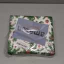 3-Ply Christmas Paper Napkins Disposable: Guest Dinner Hand Towels, Xmas Table Decorative for Bathroom Home Kitchen, Holiday Cocktail Party Decor, Red White Green (4.3x7.9 Inches, Count, 100)