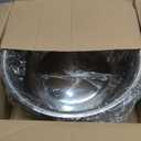 3 Pcs Large Stainless Steel Mixing Bowls, 15 Quart Oversized Metal Bowls for Serving, Baking, Mixing, Marinating, Home Cooking or Commercial Use