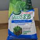 Scotts Turf Builder Grass Seed Sun and Shade Mix with Fertilizer and Soil Improver, Thrives in Many Conditions, 16 lbs.