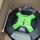 GreenWorks 5210902 15" Extension Included Surface Cleaner, Green